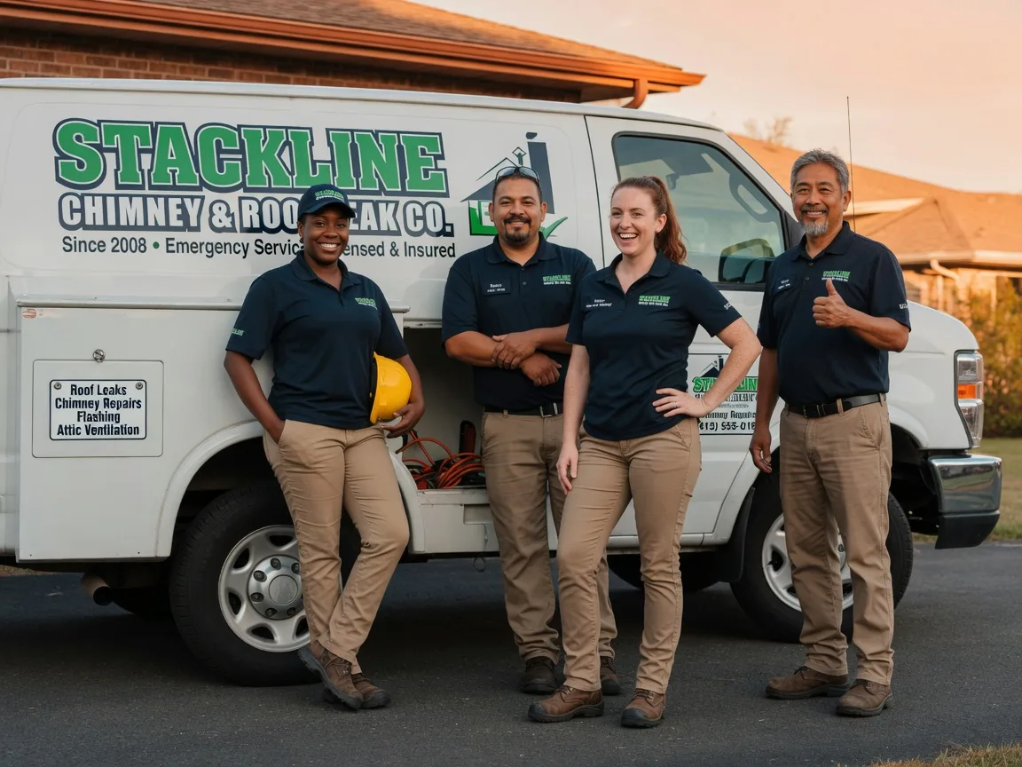 Chimney flashing repair company in Melfa, VA
